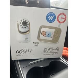 Infant Optics DXR-8 Baby Monitor Complete w/ Battery Camera Display
